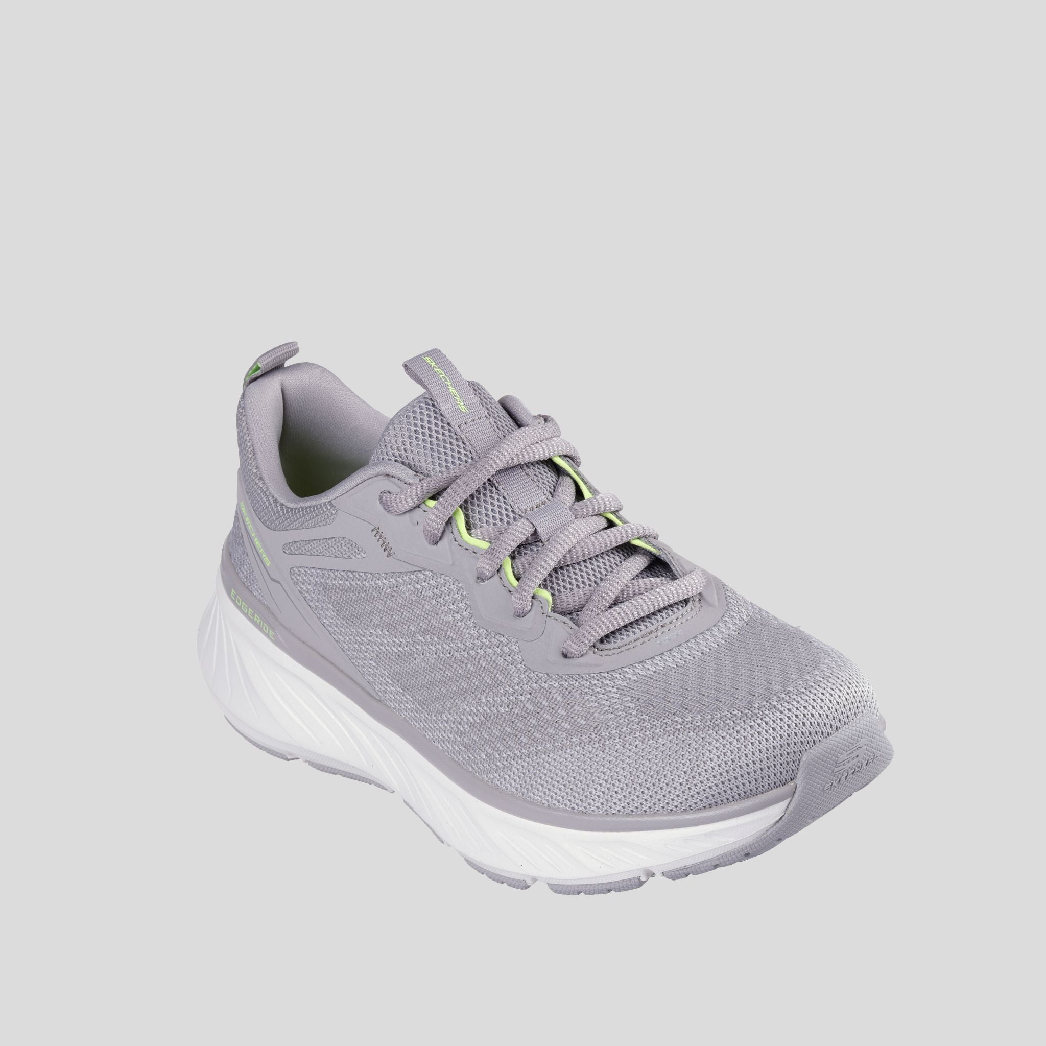 Relaxed Fit: Edgeride - Power Flow | Grey Knit/Lime Trim