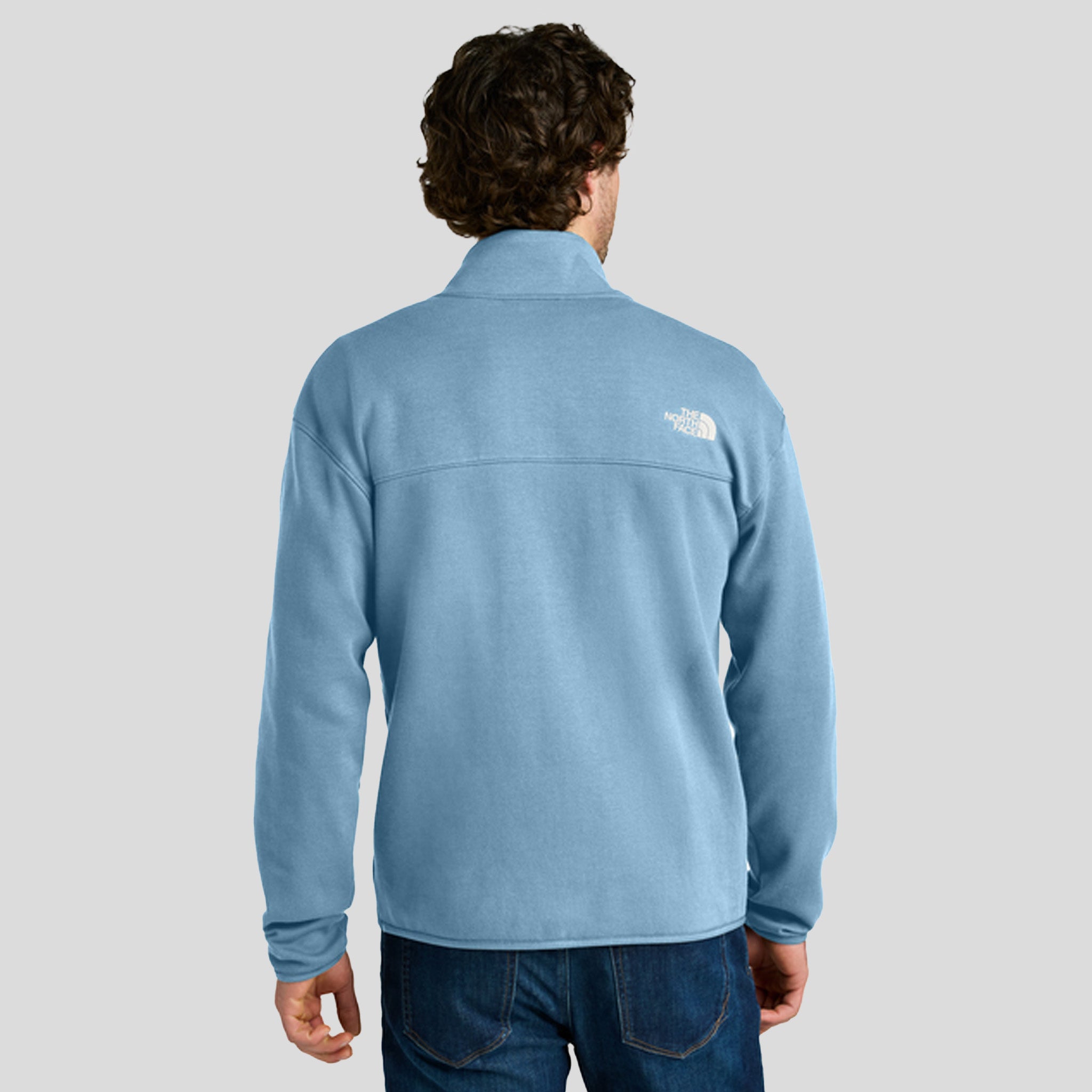 Double-Knit 1/2-Zip Fleece | Steel Blue