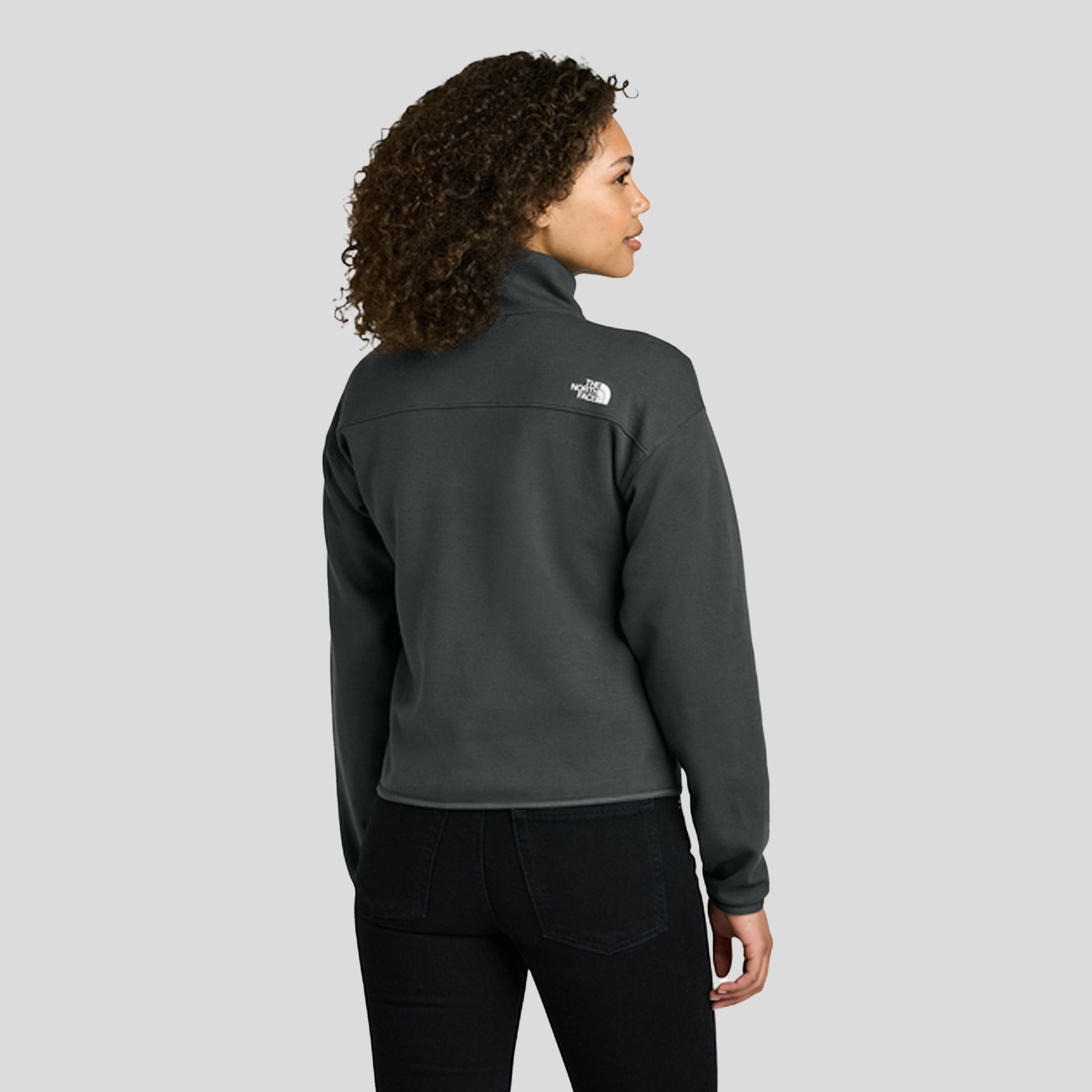Womenβs Double-Knit 1/2-Zip Fleece | Asphalt Grey