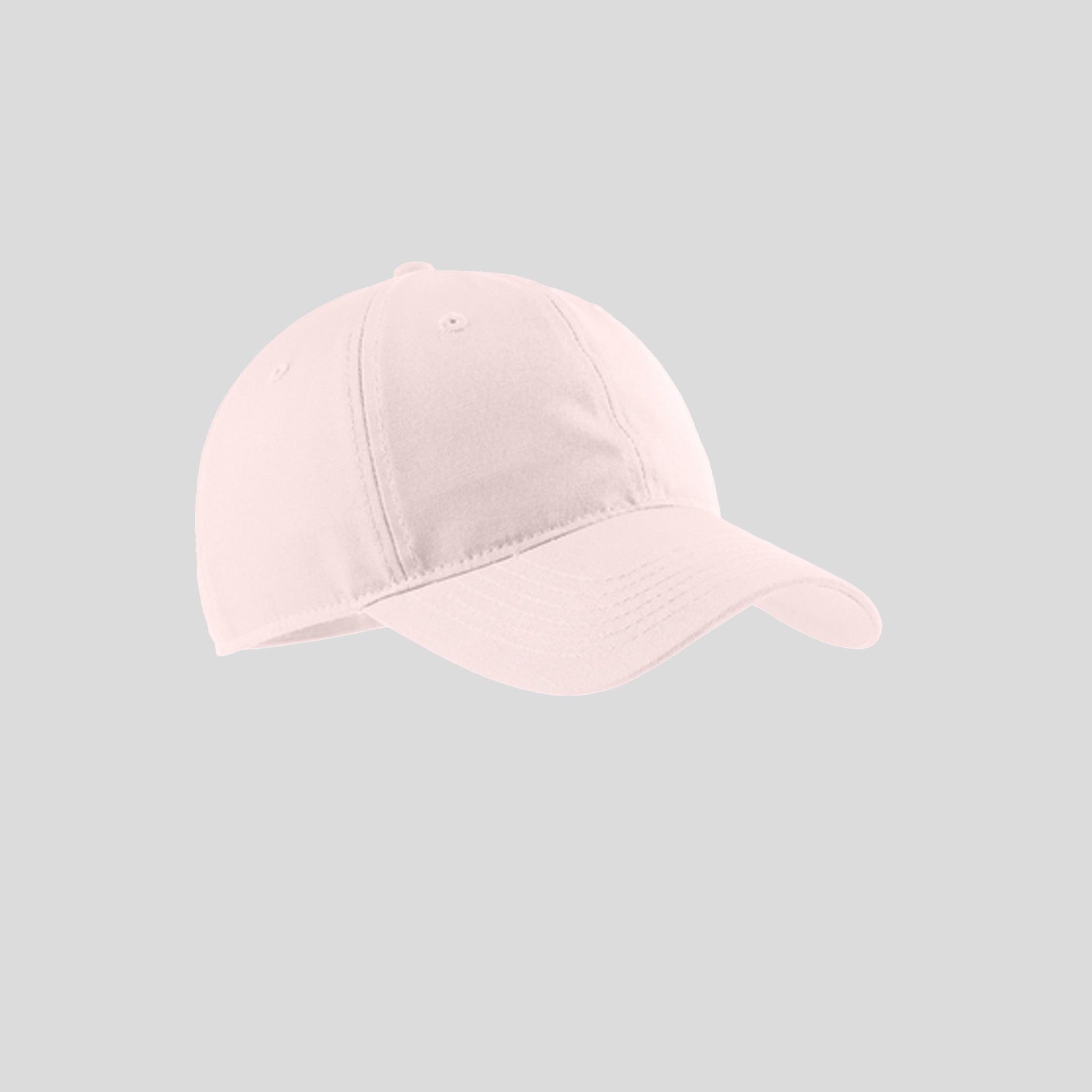 Soft Brushed Canvas Cap | Light Pink