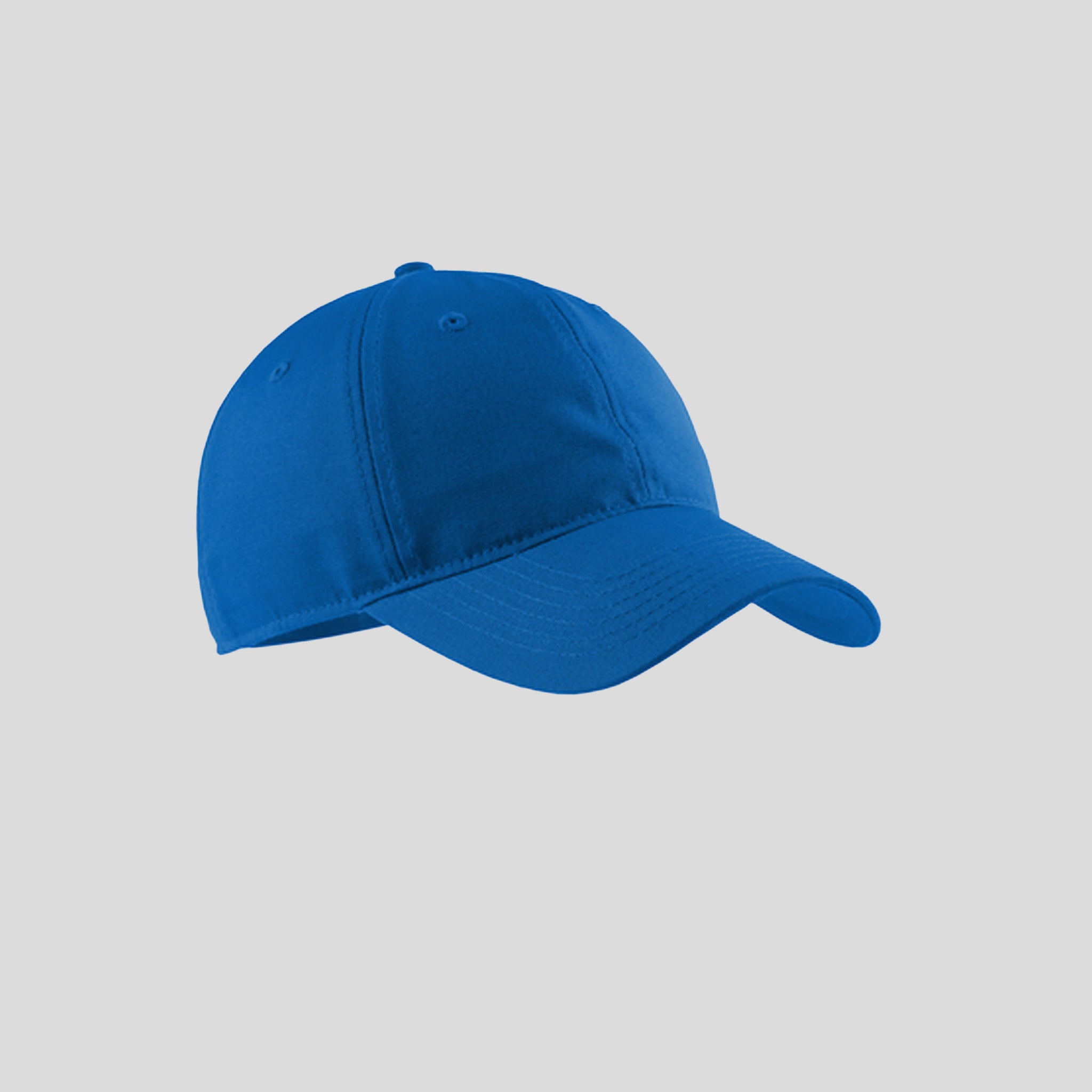 Soft Brushed Canvas Cap | Royal