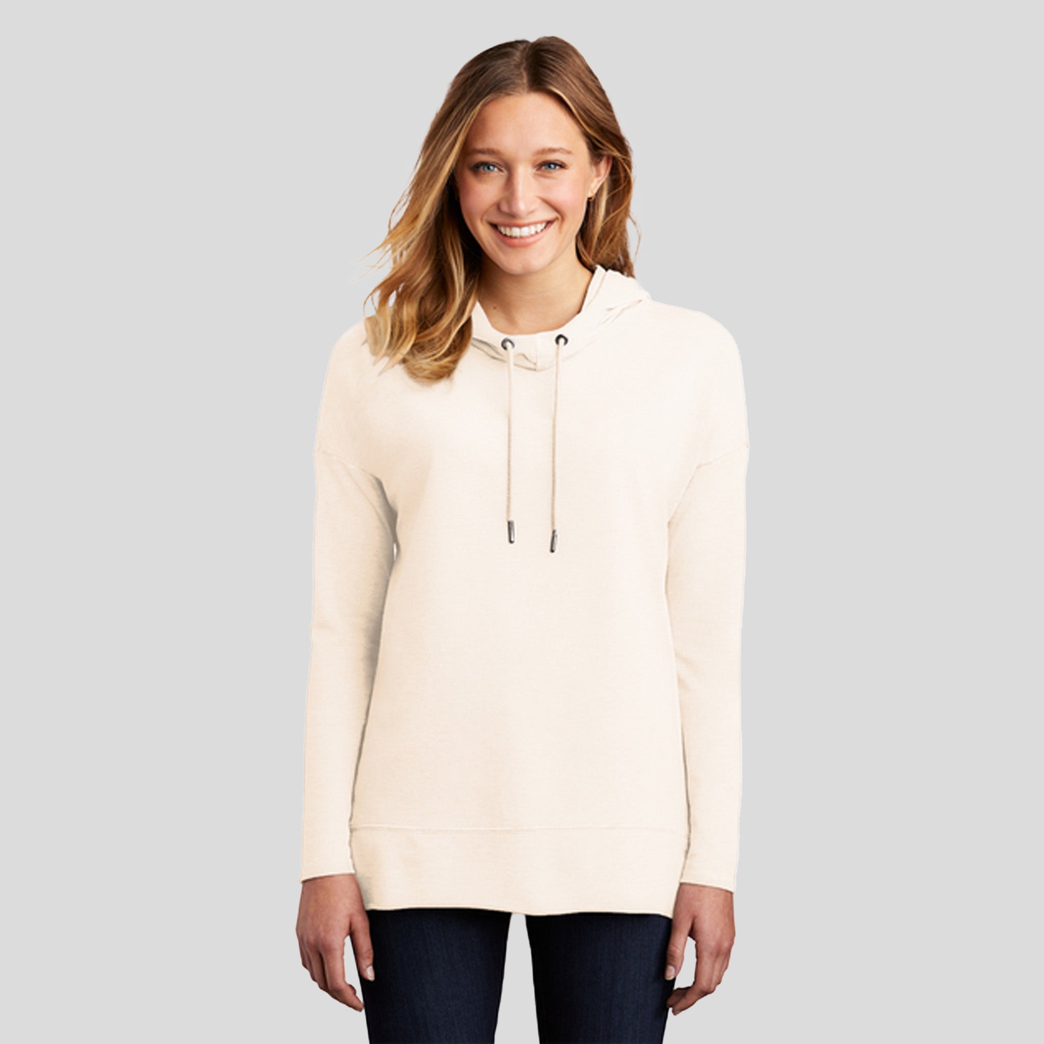 Womenโs Featherweight French Terry โข Hoodie | Gardenia