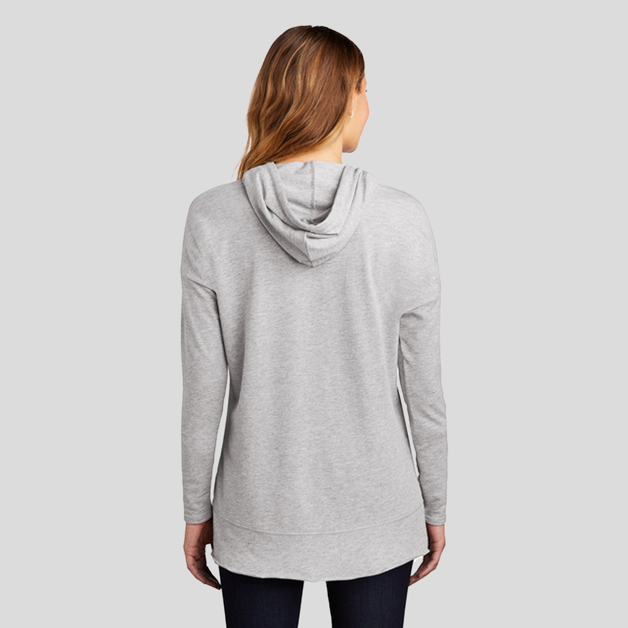 Womenโs Featherweight French Terry โข Hoodie | Light Heather Grey
