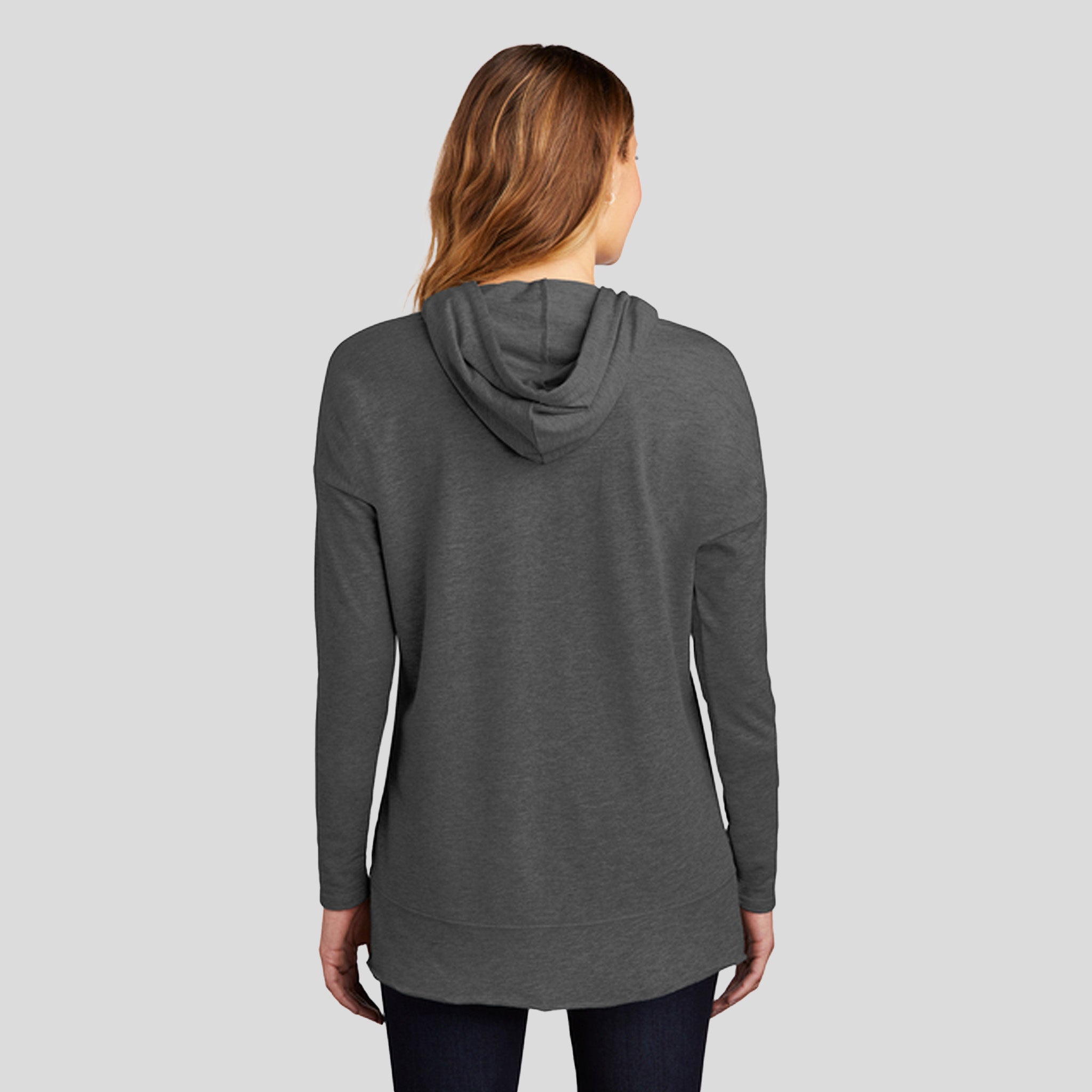 Womenโs Featherweight French Terry โข Hoodie | Washed Coal