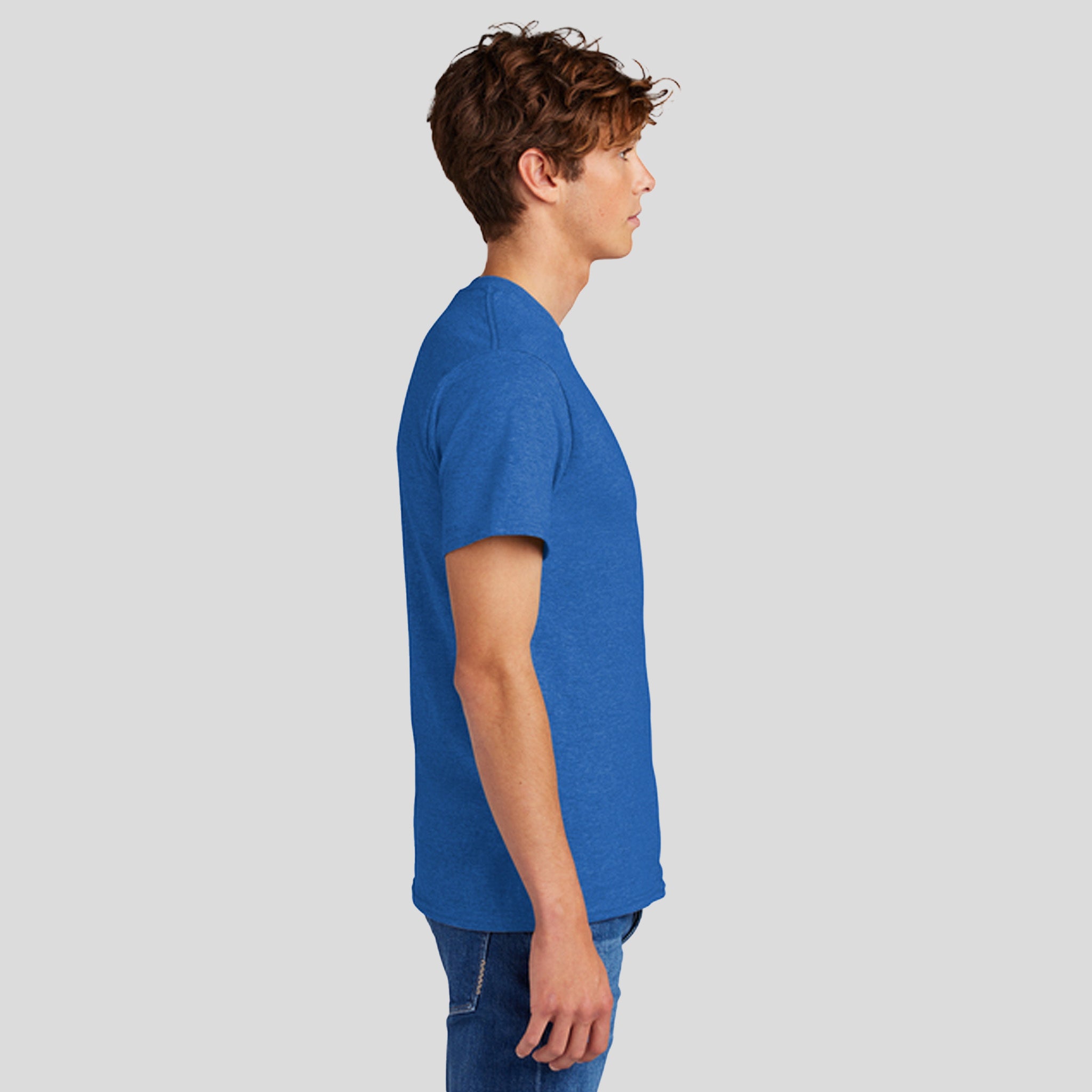 Core Blend Tee | Heather Royal