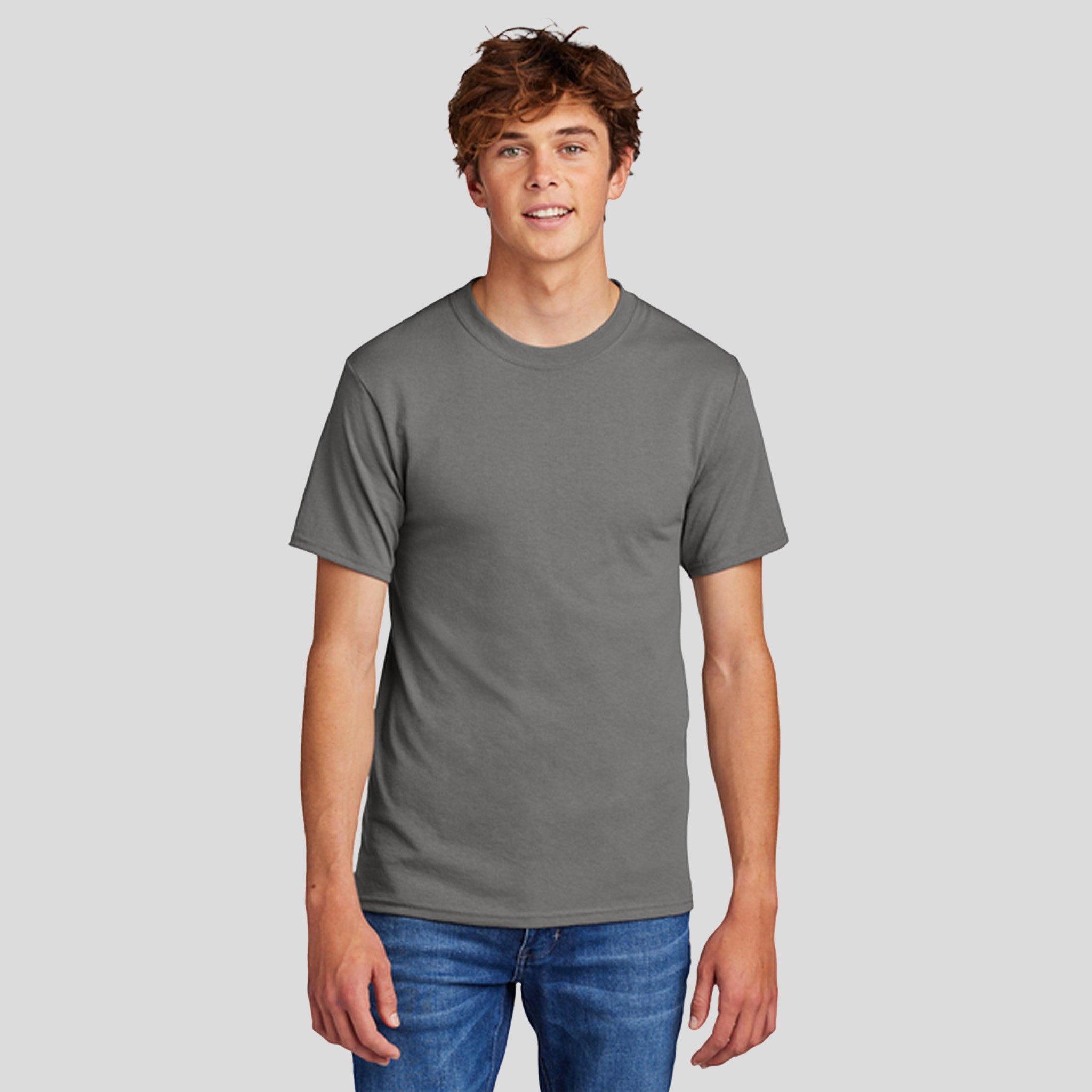 Core Blend Tee | Medium Grey